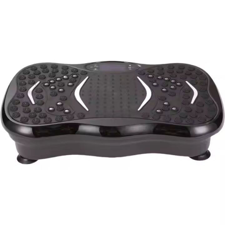 Ultra Slim Vibration Plate Exercise Machine, 3 Programs + 99 Levels, Full Whole Body Vibration Machine For Home Fitness