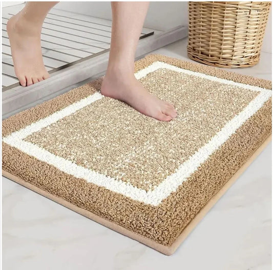 Large Absorbent Flocking bath mats