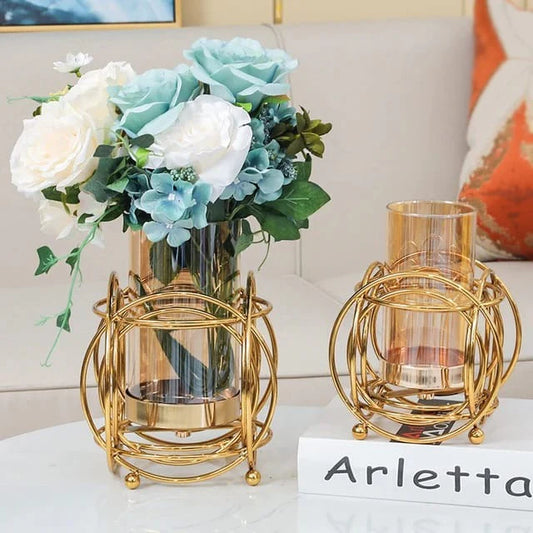 Light Luxury Metal Vase