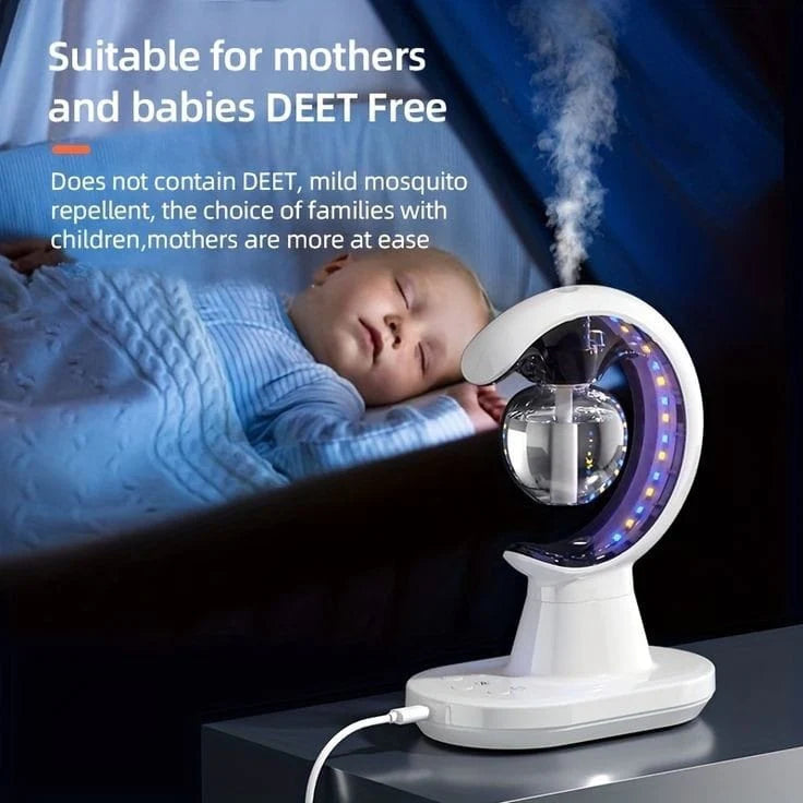 Silent bedroom humidifier & Mosquito Repellant