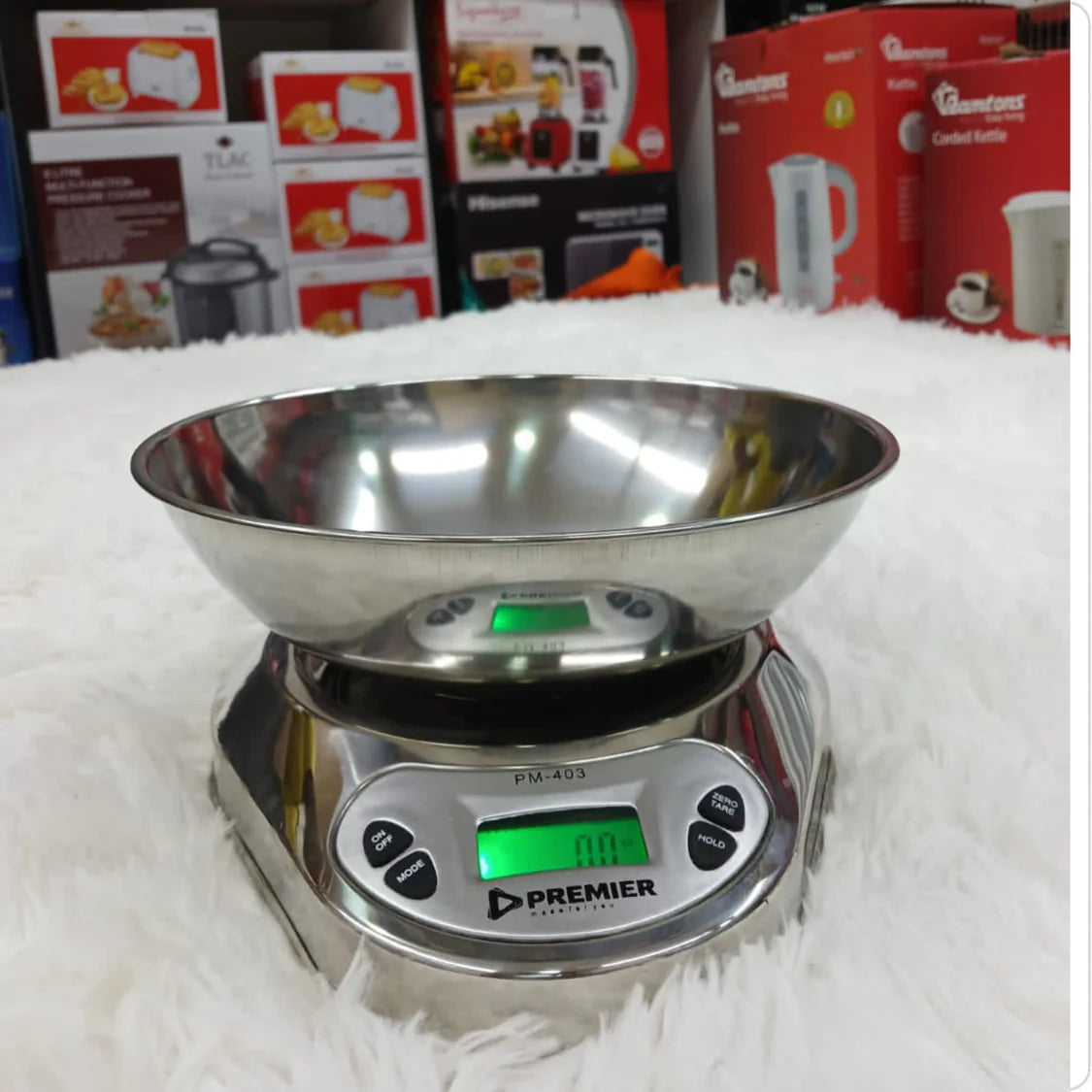 Premier Digital Kitchen Weighing Scale With LCD Display