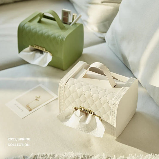 Chan 3 Slot Serviette Holder Tissue Box