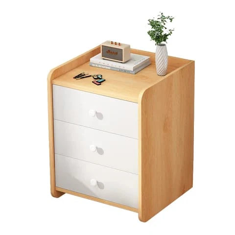 Nordic style high quality Classic wooden modern bedside table