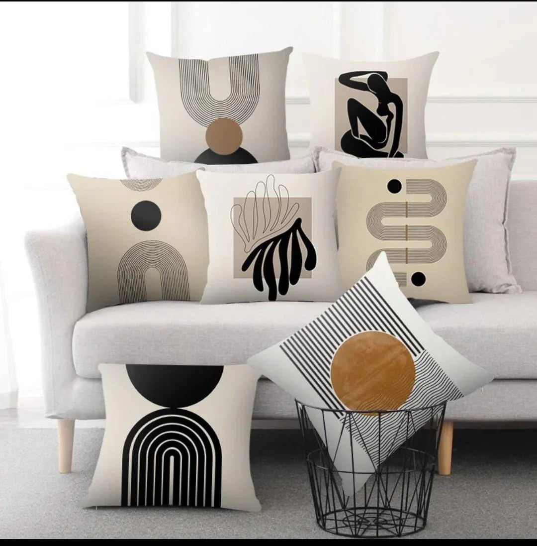 Abstract decorative throw pillow covers 45cm*45cm