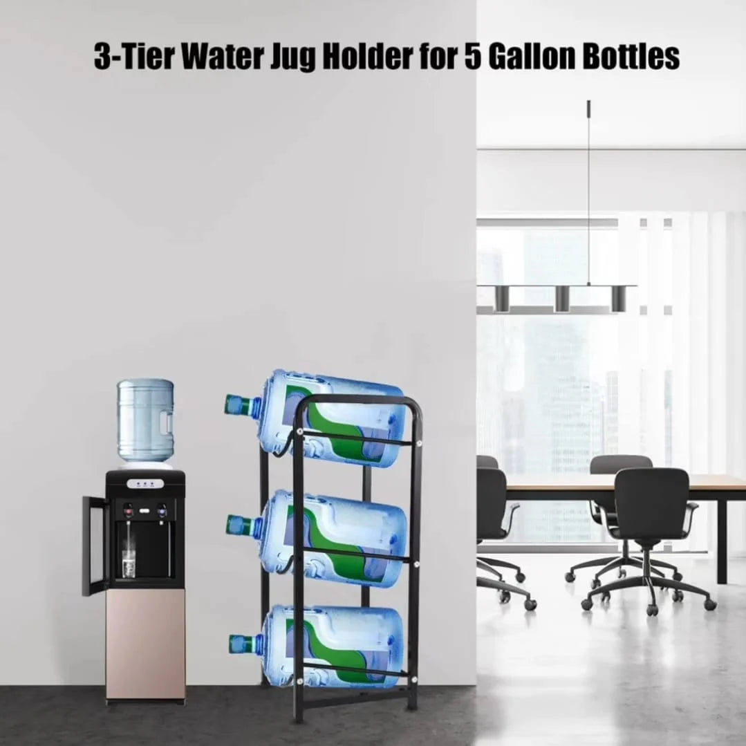 3 tier Water Bottle holder rack