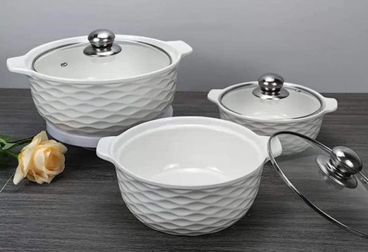 Ceramic serving dishes