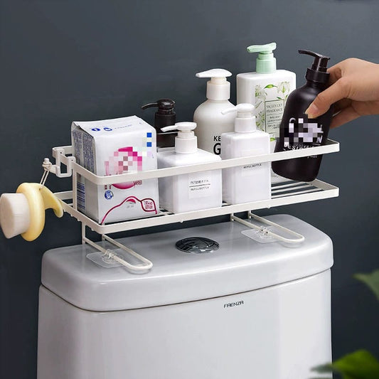 Bathroom Above The Toilet Rack Wall mounted Multi-function Storage Rack