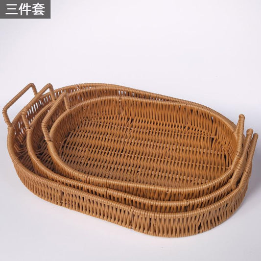Rattan Basket 3set