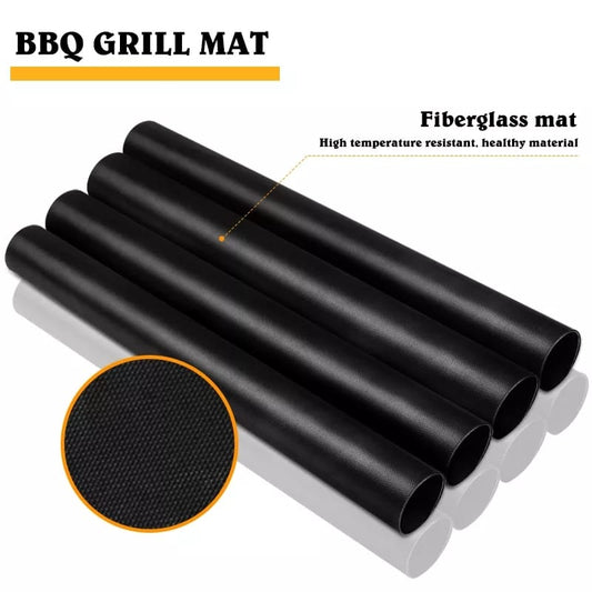 Non-stick BBQ Grill mats for 4