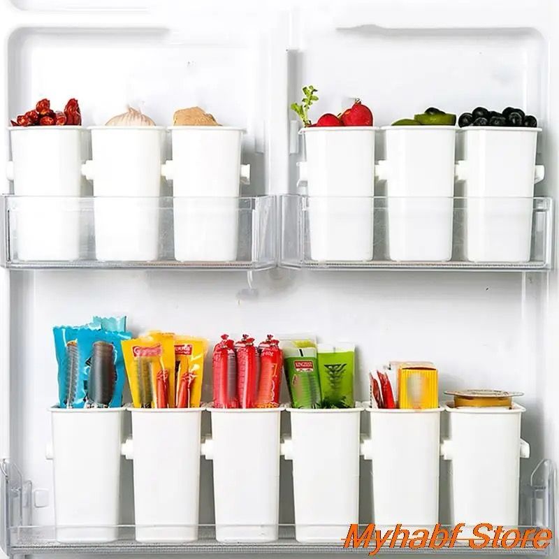 Fridge Organizer Food Fresh Storage Box 4pcs