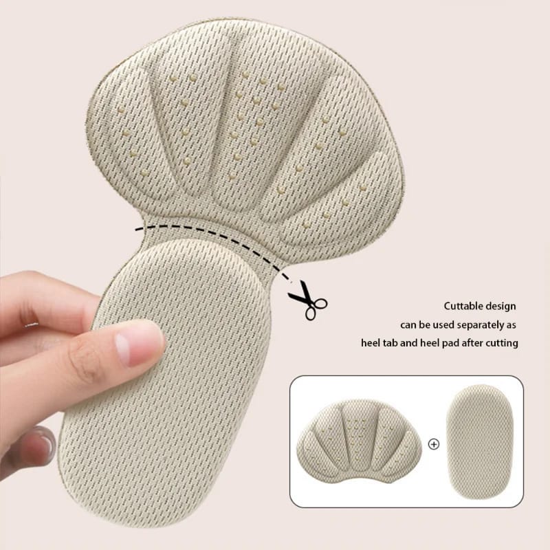 Heel Stickers Pads For Sport Shoes Adjustable Size Antiwear Pain Relief Protecto Feet Pad Protector Back Sticker Cushion Unisex