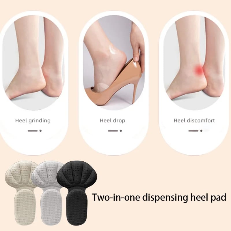 Heel Stickers Pads For Sport Shoes Adjustable Size Antiwear Pain Relief Protecto Feet Pad Protector Back Sticker Cushion Unisex