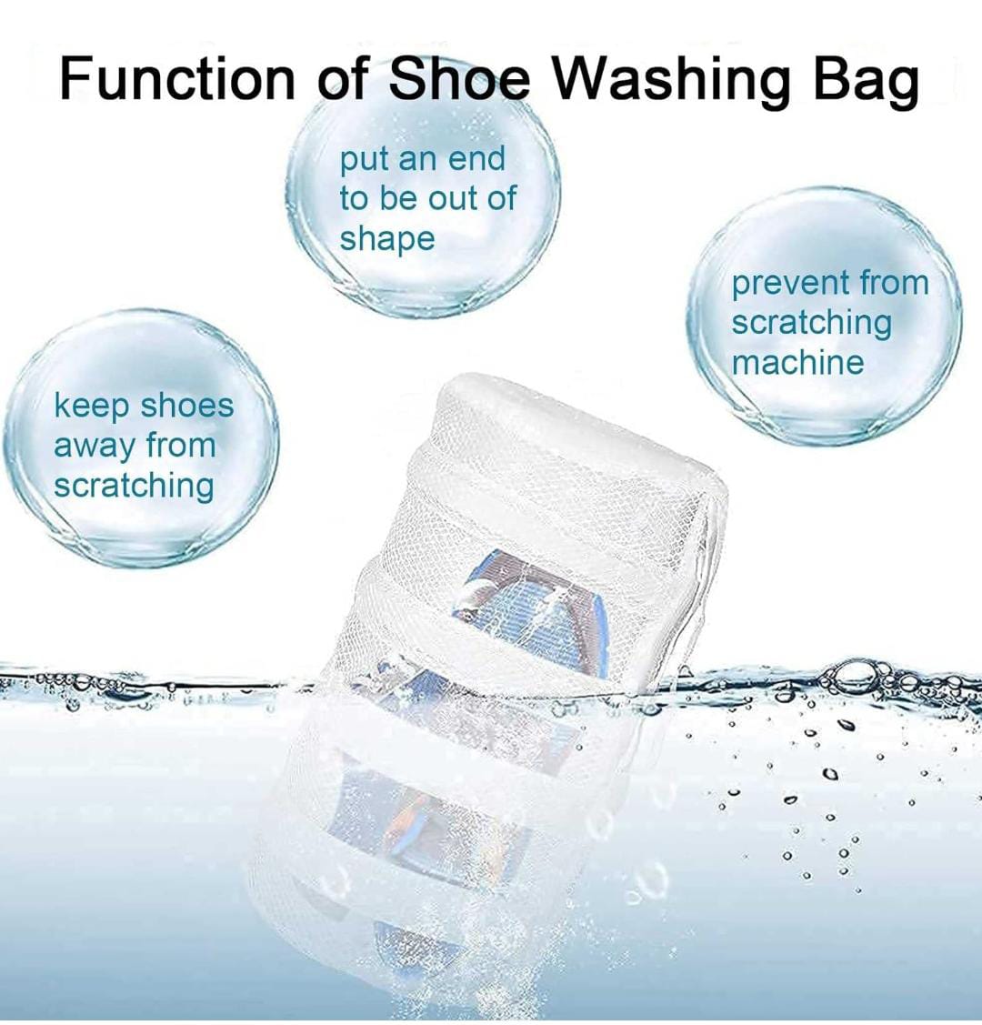 Washing Machine Mesh-like Washing Bag for Shoes