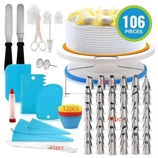 106 PCS Baking & Cake Decorating Tools set