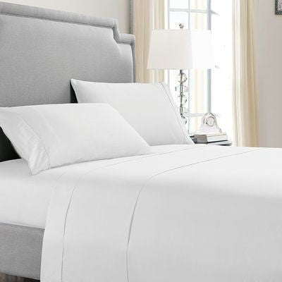 7*7ft White plain cotton bedsheets