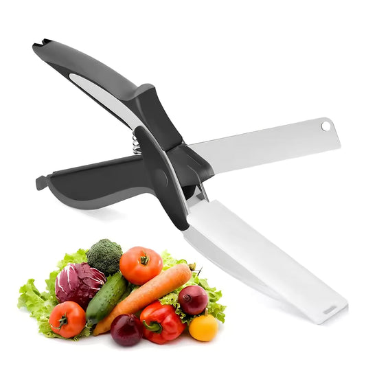 2 in 1 Cutting Board Shaped Kitchen Scissors