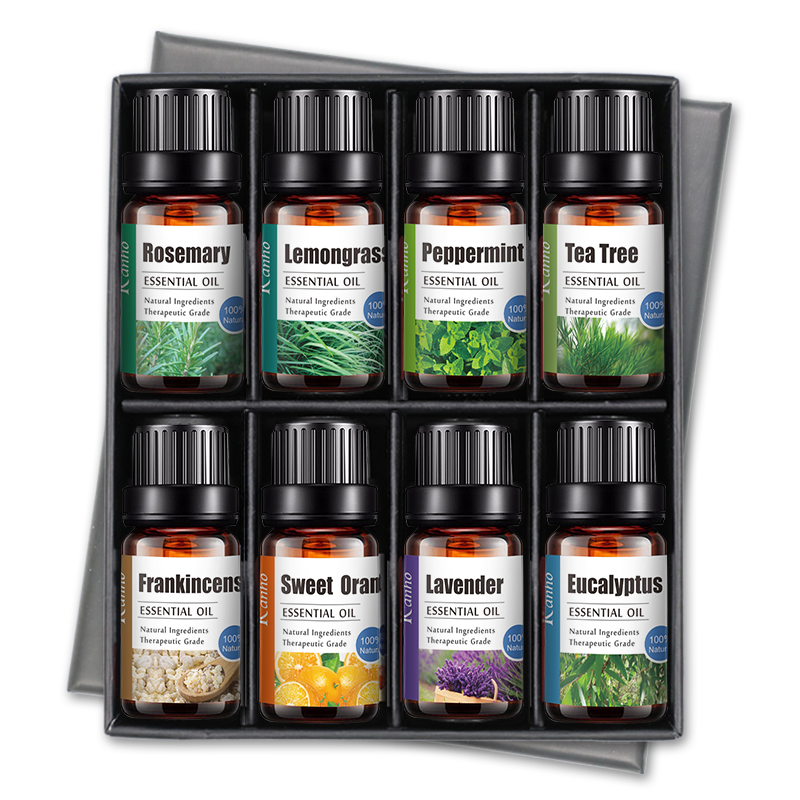 Essential Oils by Pure Aroma 100% Pure Oils Kit 6 Aromatherapy Oils Gift Set-6 Pack, 10ml