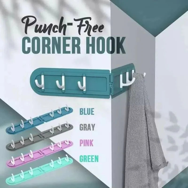 6 Multifunctional Corner Hook Hanger