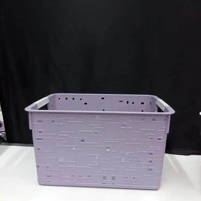 3pcs Large Plastic Storage Basket