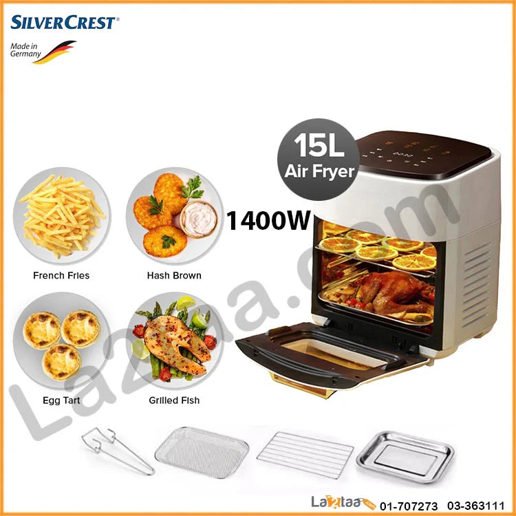 Silver Crest Air Fryer Oven 15 Litres