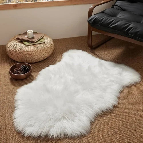 Home decorative Faux fur mats